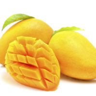 Mango on a white background
